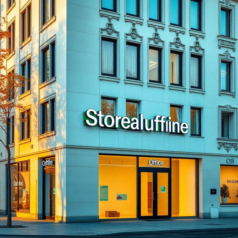 Exteriér moderní kanceláře na Stodolní v Ostravě